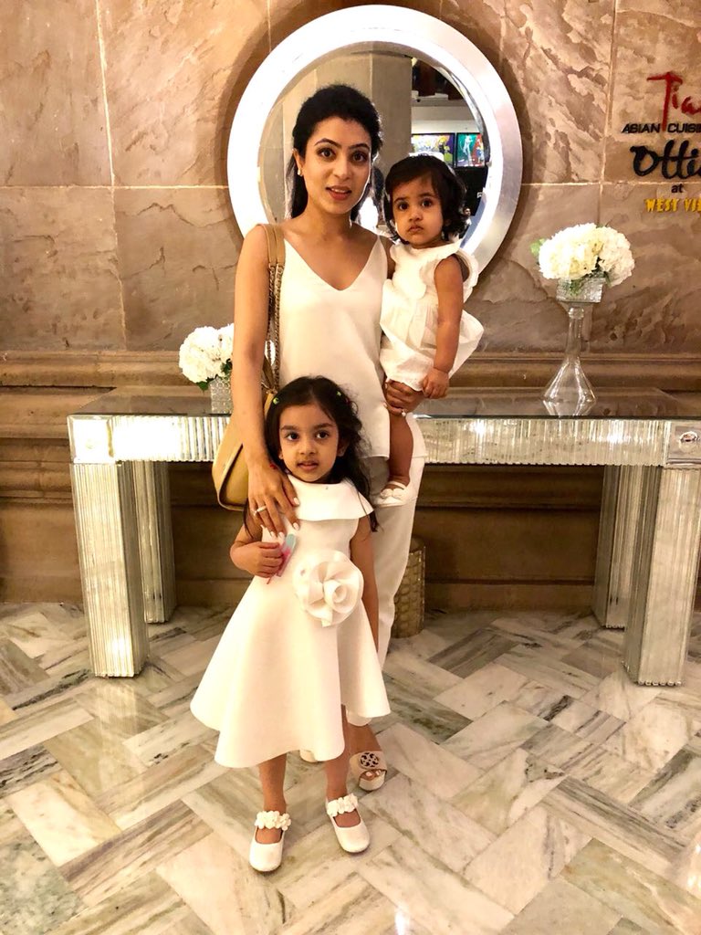 GautamGambhir's tweet photo. Seeing them together in ‘Test match whites’ reminds me of three slips waiting to pounce on my mistake!!! But golden rule of marriage and batting: know where your off stump is. Right @natashagambhir2 ? https://t.co/aTNM8YpNRM