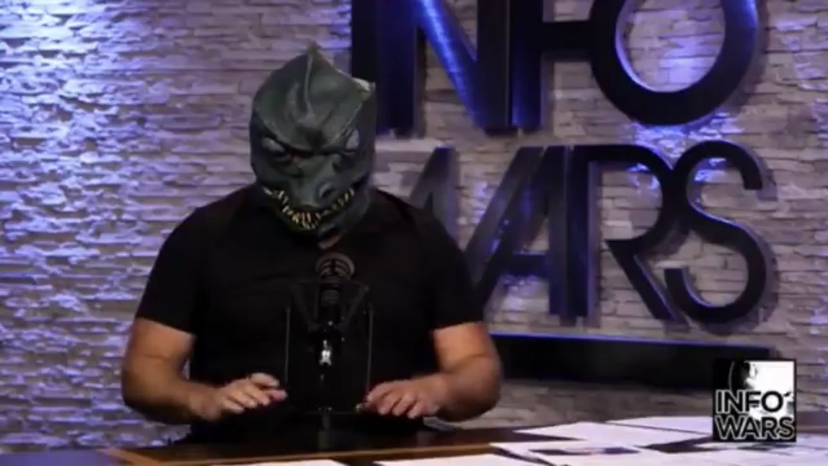 GuineaPigDan's tweet photo. @joabaldwin Oh my god, Alex Jones was a reptilian the whole time! We’ve been had! #unpluginfowars https://t.co/PaTHwUXsQX
