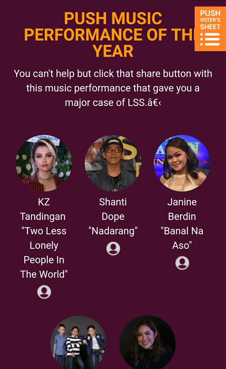 PJDB_'s tweet photo. Buttercups, @THEJANINEBERDIN is nominated as push music performance of the year on her song "banal na aso" lets power vote here: https://t.co/esq4R3DezJ

@JanineUnitedFan @JanineBerdinPH @JanineTrendOFC @ohmsbeliever26 @marieee_thonyyy @JomelJoseph4 https://t.co/3SEQD4P3Vy