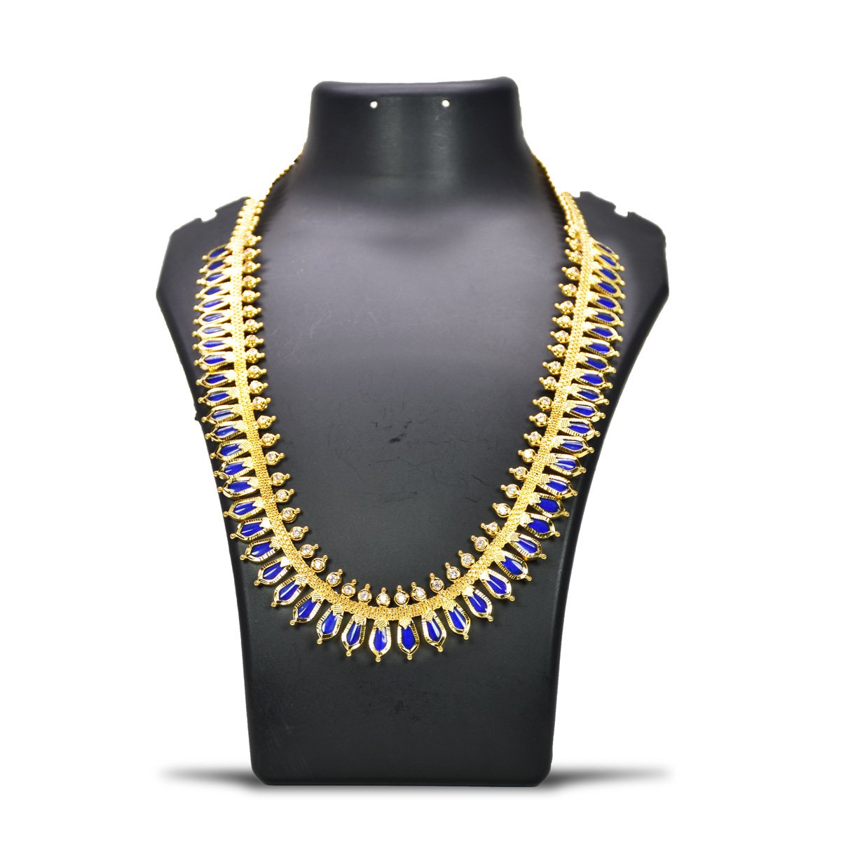 blue nagapadam necklace