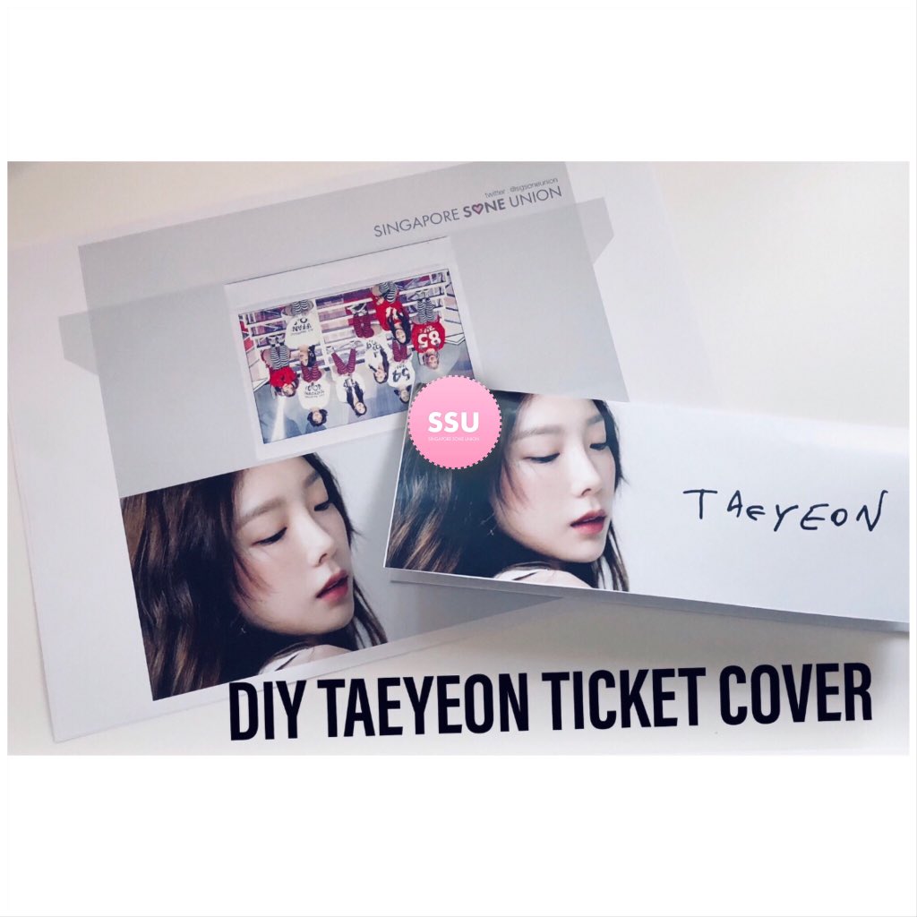 SGSONEUNION's tweet photo. To celebrate TAEYEON’s presence in SG, we will do a giveaway for SONE at the HallyuPopFest today!

- Follow us on twitter
- Show your Day 3 ticket
- Answer 1 question about TY/SNSD

Only limited copies available. We’ll announce the time &amp; location shortly, look out for our tweet! https://t.co/6kOntOeQHI