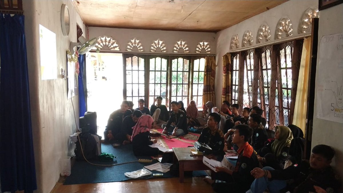 Sedang berlangsung launching proker pengurus IMKJ 2018/2019