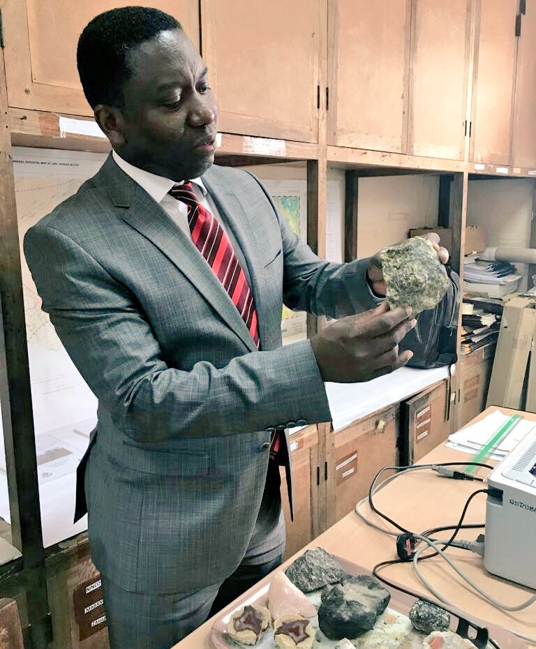 DanMKazungu's tweet photo. Mining is still an area of my interests!
I visited Mr Maruvuko Msechu, Chief Geologist at the Geological Survey of Tanzania in Dodoma to seek closer partnership & collaboration between Kenya and Tanzania in the mining sector.
.
.
.
#MiningKe #MiningTZ #MiningEA #ExtractivesKe https://t.co/Pyz7QFyKn7
