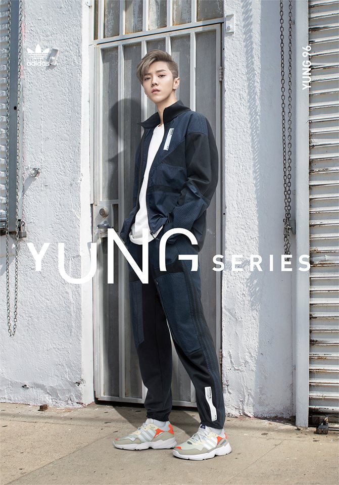 luking0420's tweet photo. [PHOTO] 180909 adidas Originals FB updated with #LuHan https://t.co/CZLEG7UBI9