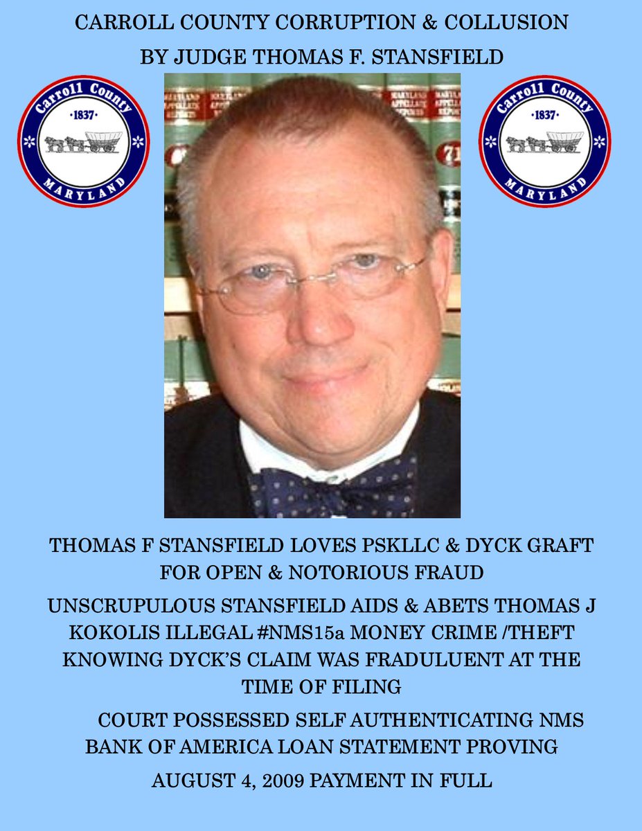 truthsearch1957's tweet photo. #Impeach Corrupt #Picaroon #Judges
OBSTRUCTING JUSTICE
J Barry Hughes
Thomas Stansfield
Richard Titus
End Corruption Fraud #Judicial $Crimes
INDICT JAIL
Enforce US Law @FBI
NAIL #NMS15a $PIGS
Thomas Kokolis
Edward S Cohn
#VacateYourIllegalJudgment
Damages &amp; Restitution = SOLUTION https://t.co/hx5iHSrBYf