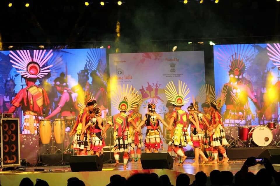 samirgurav's tweet photo. It's great to attend #NESTFEST2018 for sharing the joy, love and culture of Northeast @Talkatora stadium New Delhi organised by @MyHomeIndia in the presence of Hon'ble @rajnathsingh @drharshvardhan @jayantsinha @BjpBiplab @Sunil_Deodhar @bhaichung15 https://t.co/4XWyCMBYOV