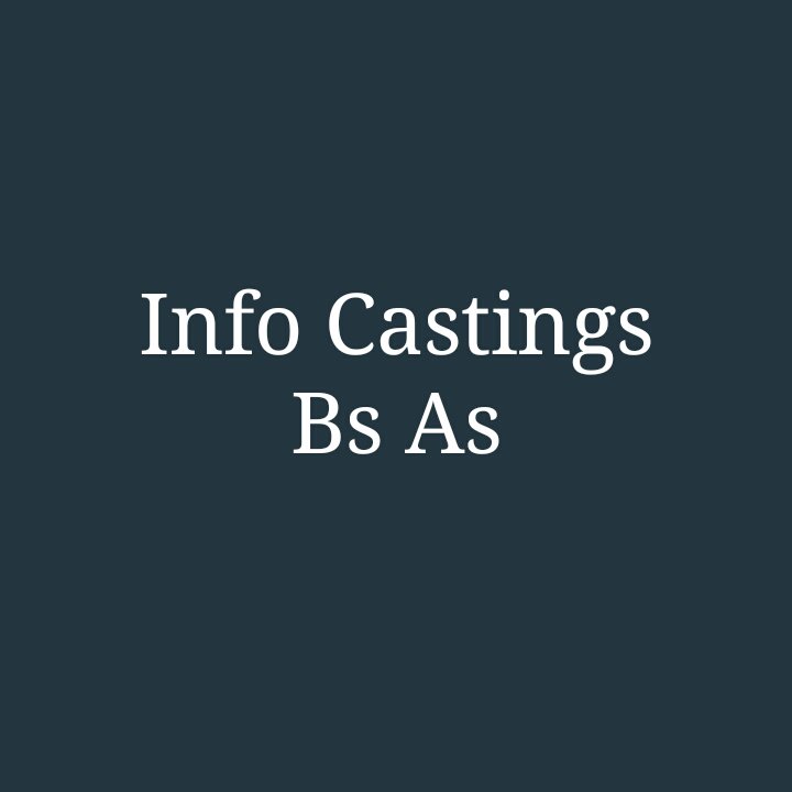 InfocastingBA's tweet image. #NuevaFotoDePerfil