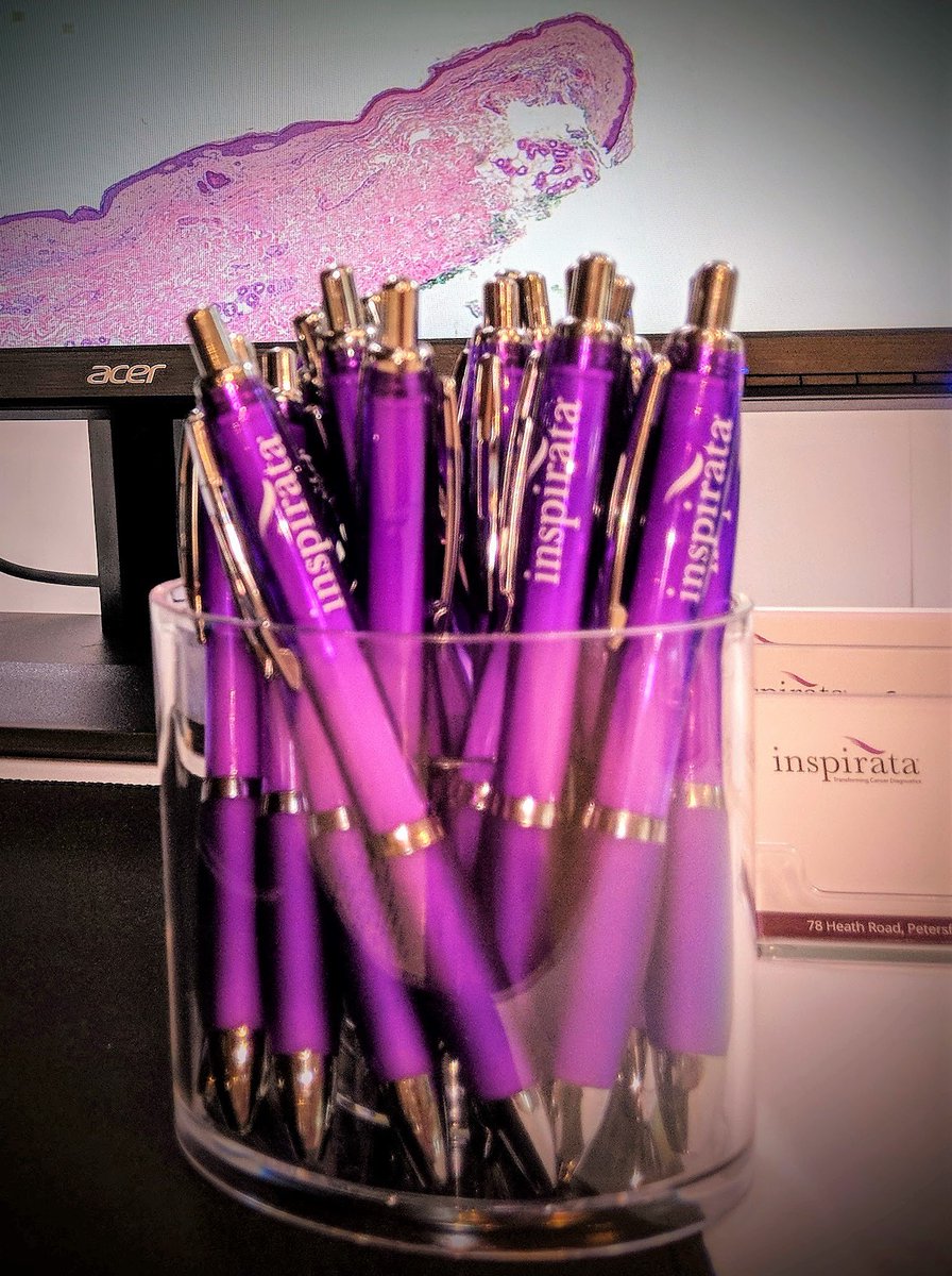 InspirataInc's tweet photo. Furiously taking notes and your ink running dry? Don’t panic. Inspirata have you covered and we’re just outside the auditorium. Come get your supplies! #digitalpathology #ECPBilbao2018 #ESPBilbao2018 #ECP2018 #ECP18 https://t.co/arvZzg2UoQ