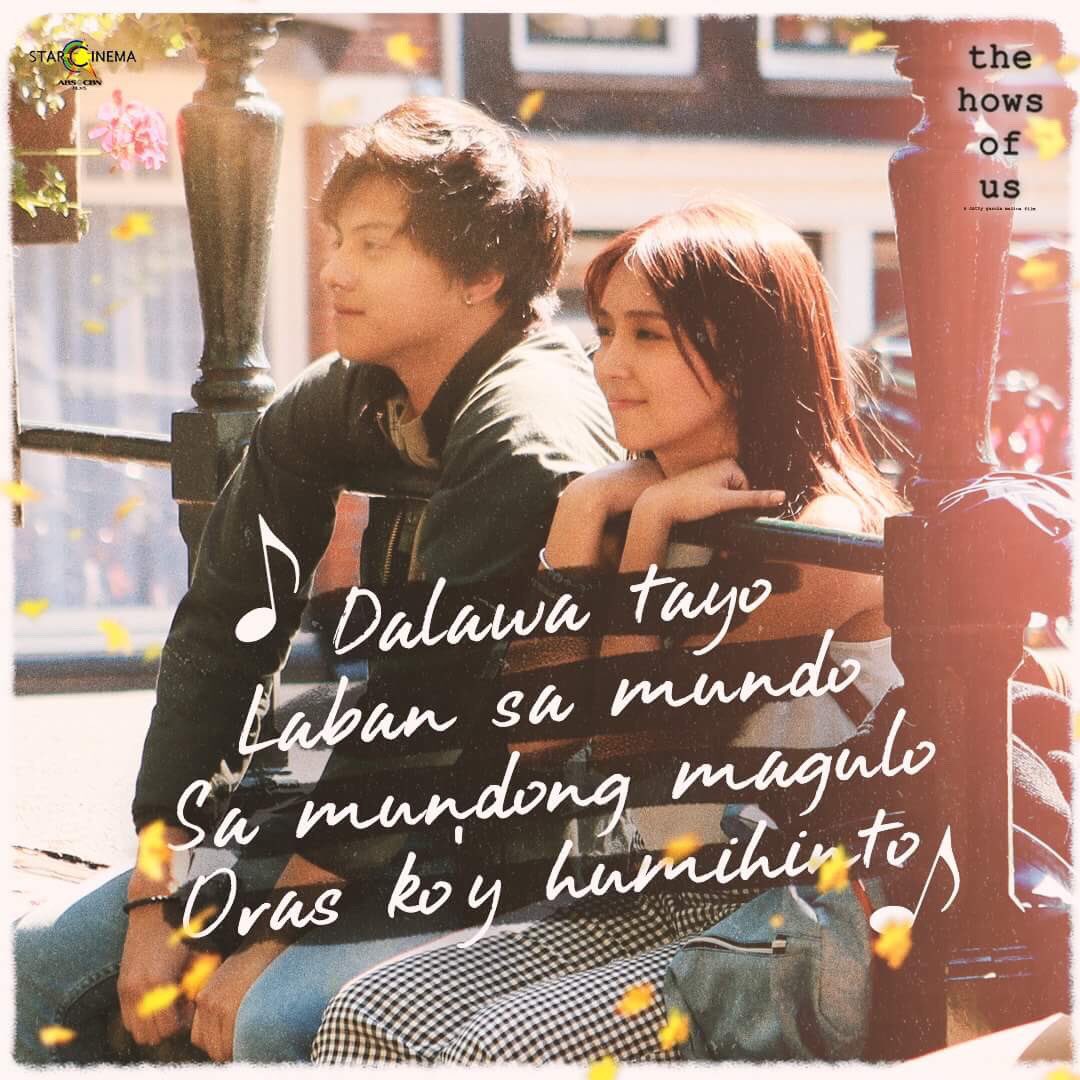 StarCinema's tweet photo. “Dalawa tayo laban sa mundo...” 💙 #THOUBlessedSunday #TheHowsOfUs https://t.co/y8lgKEz4cX