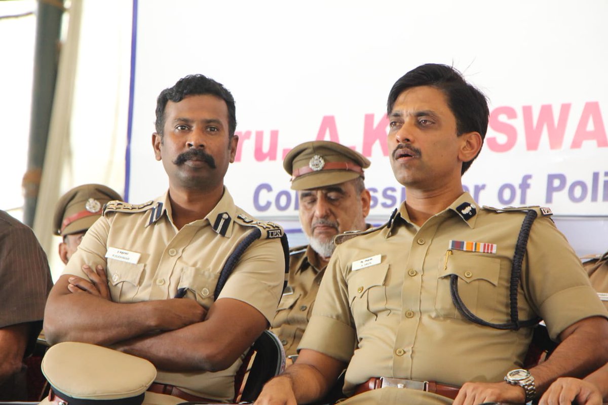 Road Safety Patrol Inauguration on 6th September 2018 with more than 5000 School RSP Cadets. Addl. Comm. Of Police-Tr. The Jt. Comm. Of Police - Tr. North &amp; South, Dy. Comm. Of Police - Tr. East &amp; West attended. All IPS officers addressed the Cadets and gave away awards to them.