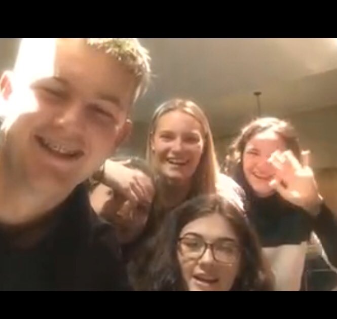 LlanColl6thform's tweet photo. Our @FeildingHigh exchange guys will be home soon. We have really missed you this weekend! @FeildingHigh is our Welsh home - Rachy enjoy - 🥝 &amp; Hunter we miss you!Rod, Katie, Griff &amp; Joe - see you soon!!!! https://t.co/RJ3FLMx3K8
