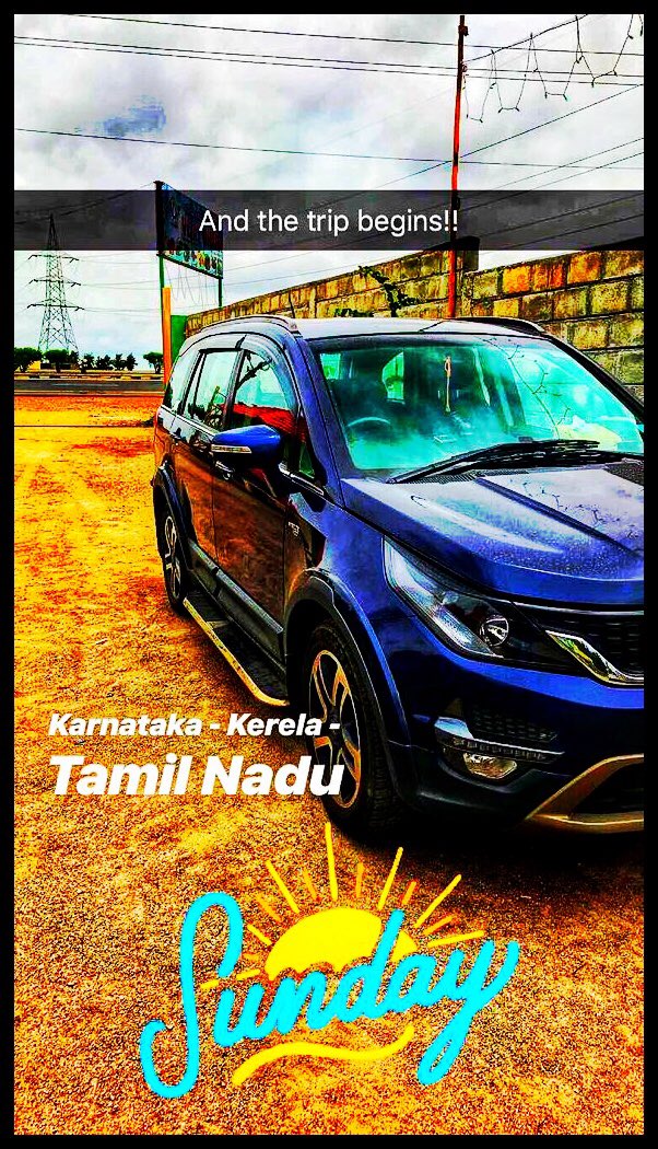 raajleo's tweet photo. #Hexcursion #MyHexaMemories #MyLoveMyBeast #KarnatakaKeralaTamilNaduByRoad @BosePratap @HexaTata @TataCompanies @TataMotors Memorable Trips donor just mean the Destination It’s the Journey makes it more loving especially when I hv #MyBeast @Vivekvivi @AshithRai3 @shankdixit17 https://t.co/N7WLJHyEaC