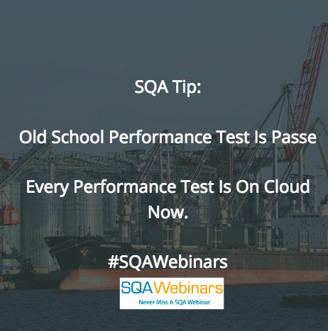 sqawebinars's tweet photo. Performance testing old school is passe.
#SQAWebinars #TestingWebinars #GoToSQAWebinars
#Worlds #Fastest #Growing #SQA #Only #Webinar #Marketing #Platform Never Miss A SQA Webinar https://t.co/Wz4bxyF40C