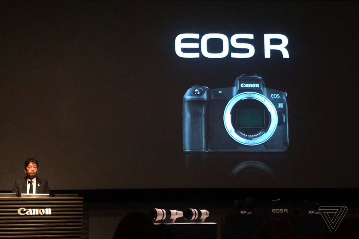 Canon announces EOS R full-frame mirrorless camera