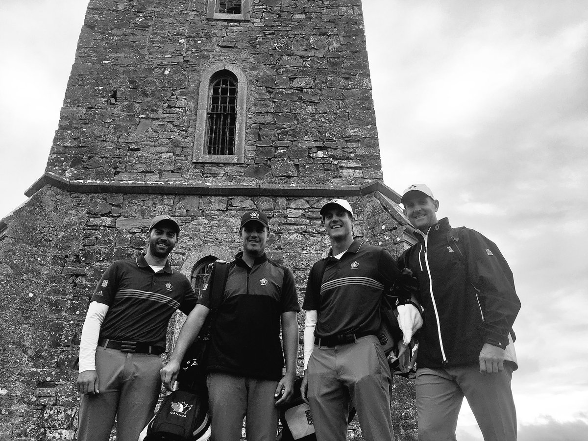 A great week spent in 🇮🇪 with these quality gents at the World Golf Champs.