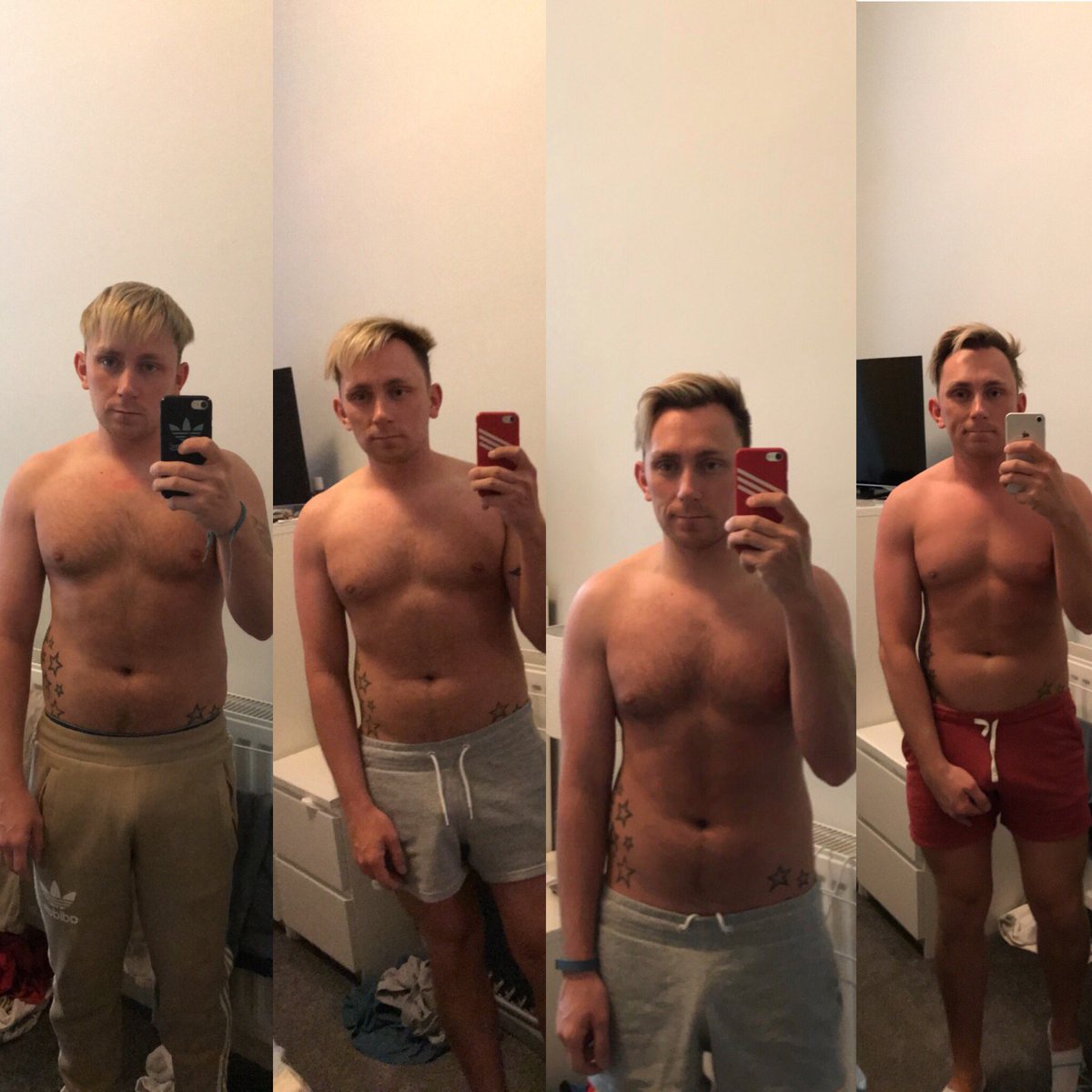 andrewchard1311's tweet photo. If you put your mind to it you can achieve anything! So happy with the progress I have made over these last few months, still a long journey ahead 💪🏼❤️🙌🏼 #progresspic #determined #flabstoabs #bodypic #bodyconfidence #definition #workout #gay https://t.co/tE4n1e84m1