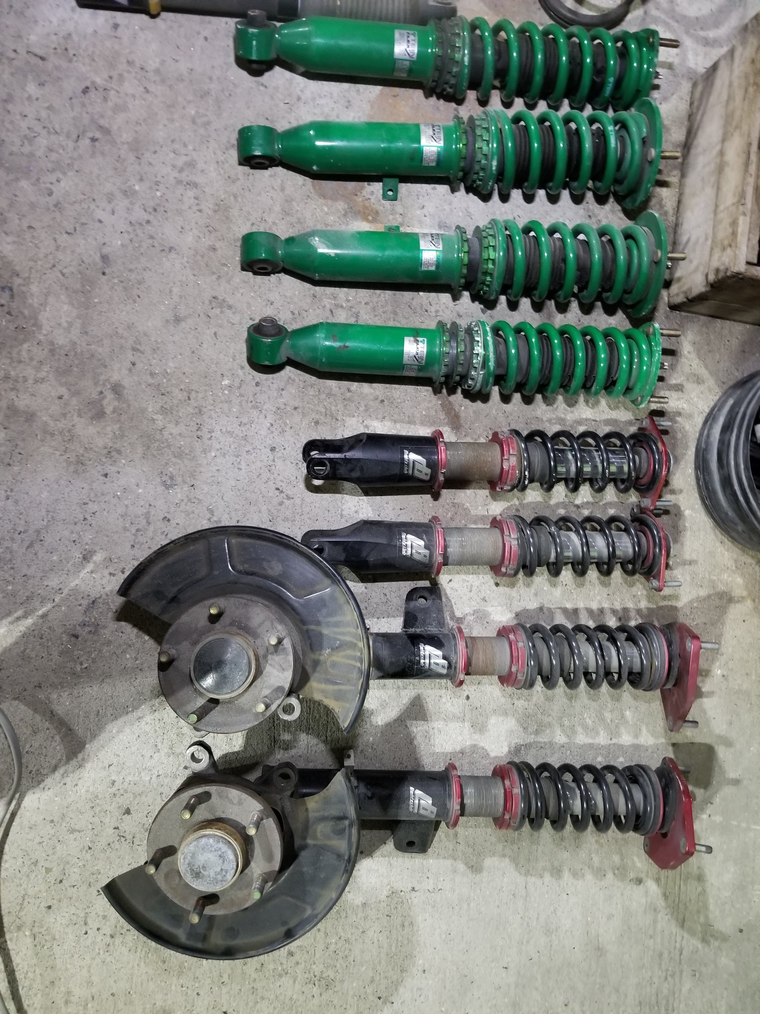 上村 雄也 Y Style Y34系 鬼キャンピロアッパー T Demand ほぼ新品 ケイブレイク ピロアッパー 車高調 1台分 バーディークラブ ピロアッパー 車高調 1台分 リアロア6点セットアーム L350系 ストリートライド 車高調 1台分 L150 メッキ