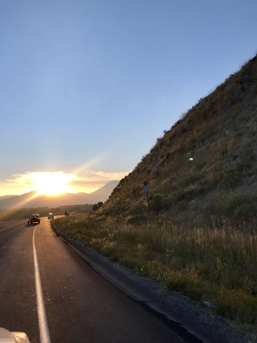 TopRopeMediaSD's tweet photo. We made it to Jackson before sunset! Thanks @LoToJaClassic for an incredible day on the bike #LOTOJA #cycling #jacksonhole #teamwork https://t.co/iFDKRWGV0F