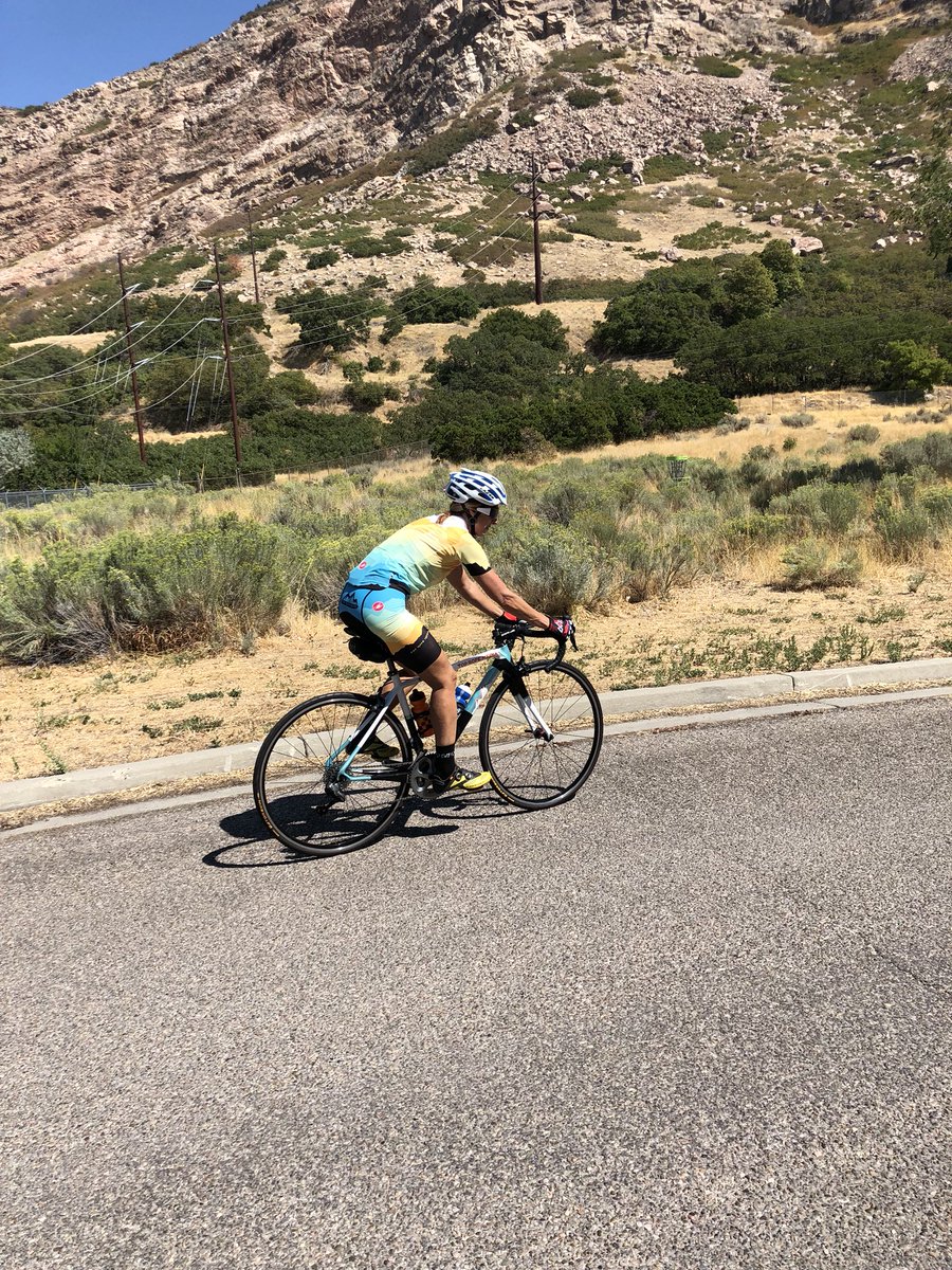 TopRopeMediaSD's tweet photo. We made it to Jackson before sunset! Thanks @LoToJaClassic for an incredible day on the bike #LOTOJA #cycling #jacksonhole #teamwork https://t.co/iFDKRWGV0F