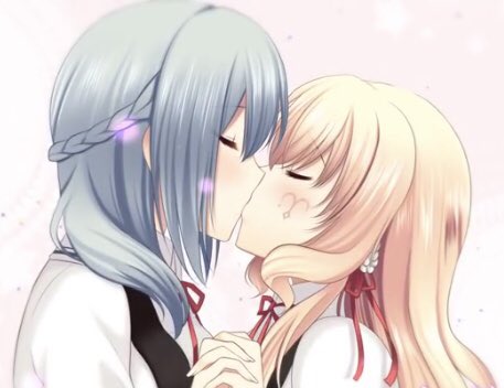 百合キス絵を見るとストレスが減るらしい 2ページ目 Togetter