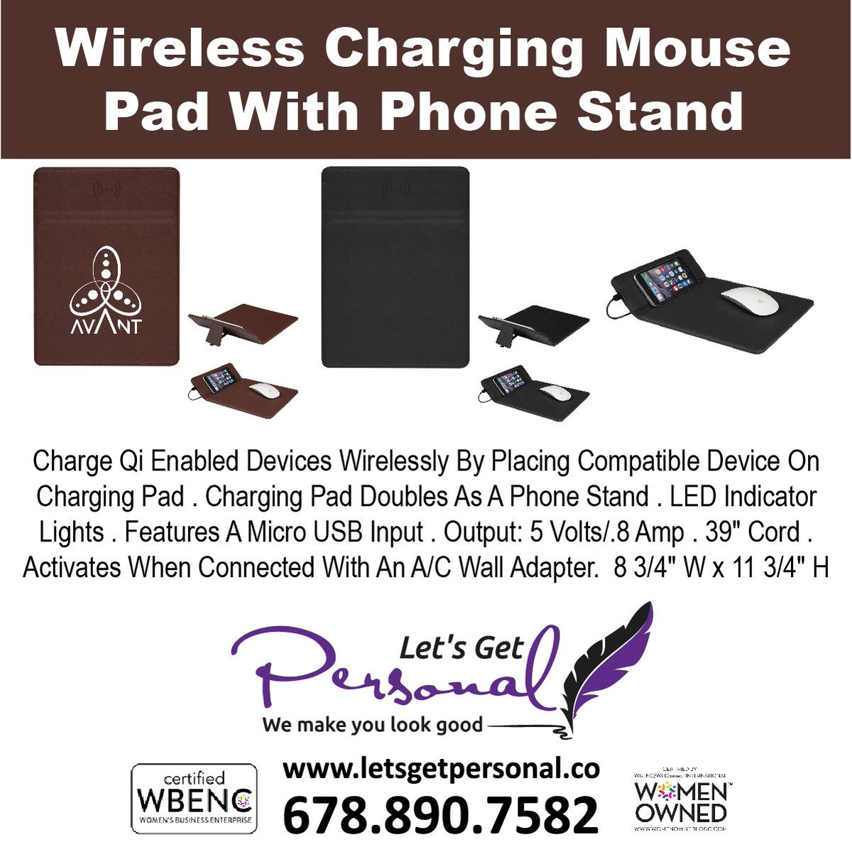 LGP_Promo's tweet image. This is one of our favorites! Mousepad. Wireless Charger. Phone Stand. Perfect!! #promoteyourbrand #marketing #branding #geek #wemakeyoulookgood #gifts #wosb #wbenc #lgppromo #welovebranding #identity #advertising #techsavvy #logo ow.ly/VpPl30lJvVh