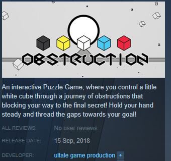ultalegames's tweet photo. 15-Sep-2018!! The Release Date is real!😆😆😆  ======== #indiegame #indiedev #gamedev #puzzle #puzzlegame #obstructionvr #vr #unrealengine #gamerelease https://t.co/Mt9f1gX8Ch