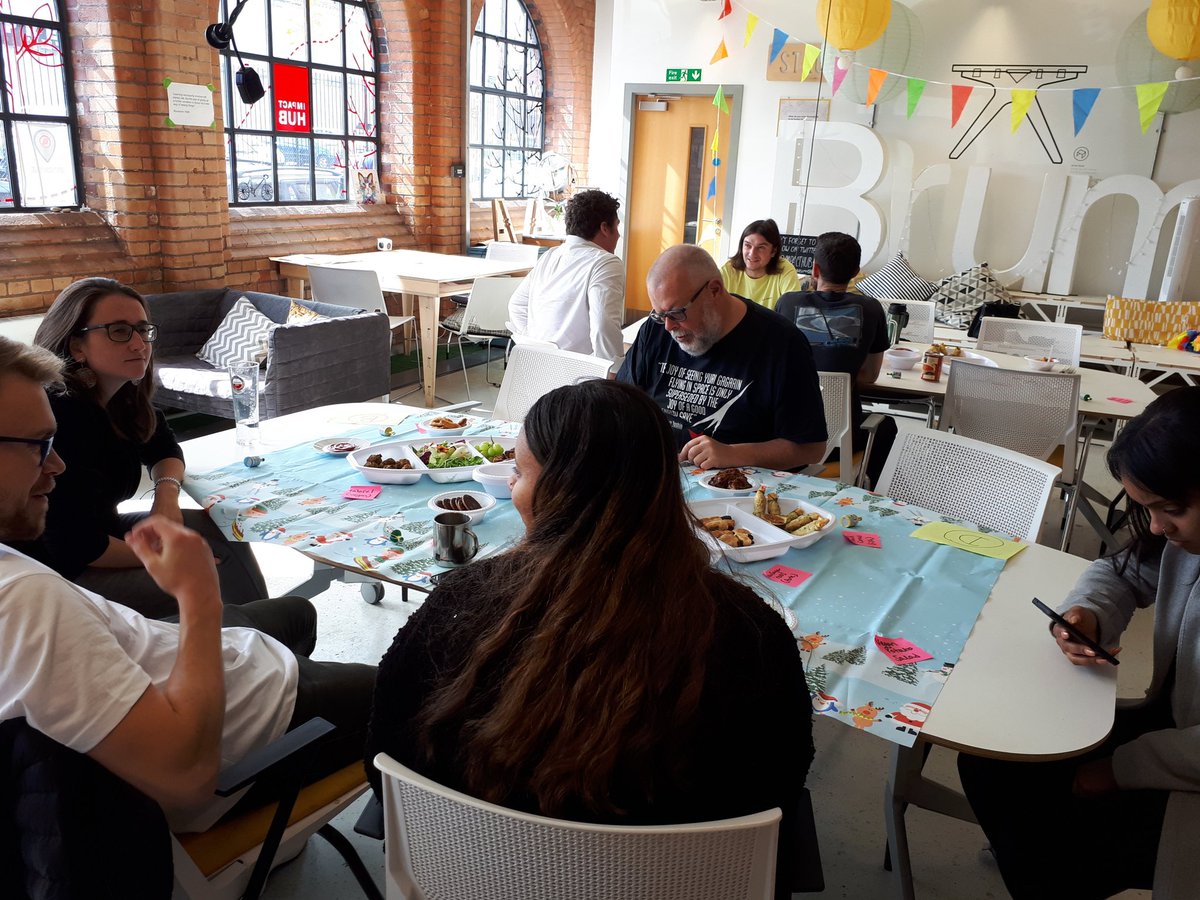 IAmBirmingham's tweet photo. It's Day 2 of the #Birmingham Weekend of Wednesdays film festival in #Digbeth.
The Real Junk Food Project are sharing and discussing sustainable food, following a screening of documentary film #Tomorrow - https://t.co/1nMdOpDNUT

#WeekendOfWednesdays #WoW18 #WoWmoments https://t.co/Y2YX5slJnc