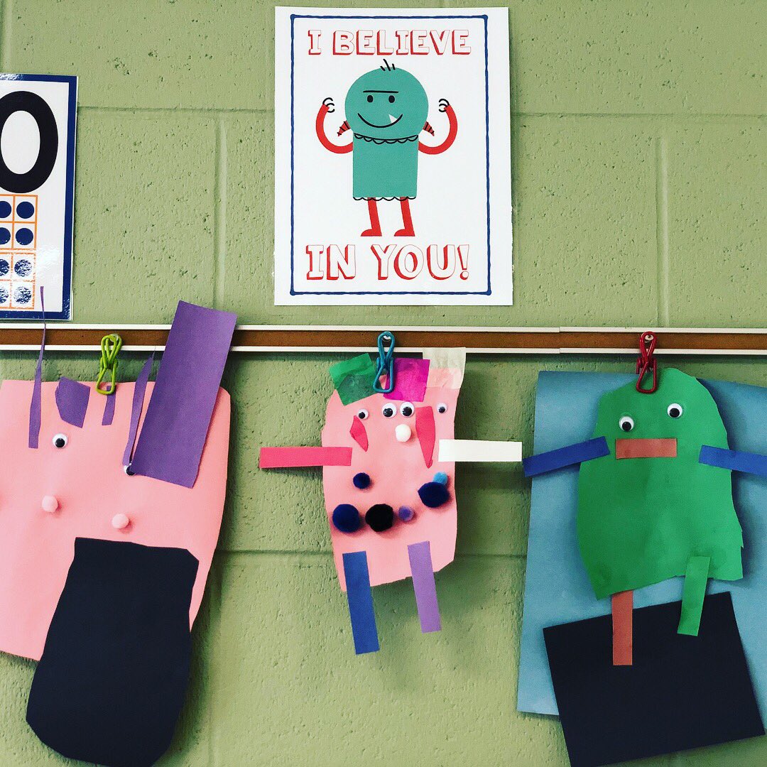 tiffanykeske's tweet photo. It’s amazing what kids can make with construction paper and googly eyes
You can find this poster in my calm down corner bundle on @teacherspayteachers
.
.
#ibelieveinyou #monsterlygood #classroomdecor #classroomcommunity #teacherspayteachers #startfreshbts #iteachfirst https://t.co/mR6YaH65K0