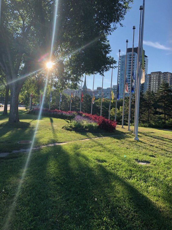 Today is Canada’s Fallen Firefighter Memorial Day. As the sun rises on our nation’s capital today in Ottawa firefighters from across the country have gathered to remember those who gave the ultimate sacrifice to protect our communities. #GoneButNotForgotten