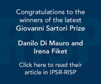 Ita_PolSc_Rev's tweet photo. 🏆#IPSR @fabio_franchino congratulates the winners of the 2017 Sartori Best Article Prize @DaniloDiMauro & Irena Fiket on debating Europe, transforming #identities 👏 #sisp2018
🧐 Do deliberative polls shape political indentities?
FREE ACCESS👇
https://t.co/EgibtfptT4 https://t.co/3lrLdIKjkn