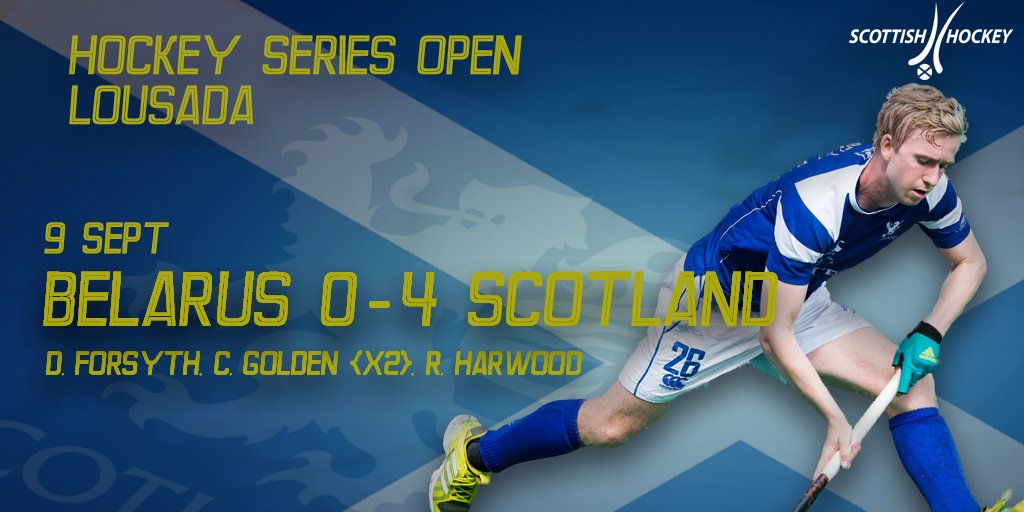 Scotland beat Belarus to secure Hockey Series qualification 🏴󠁧󠁢󠁳󠁣󠁴󠁿😃👏

#HockeySeries2018 

Read more here: scottish-hockey.org.uk/scotland-beat-…