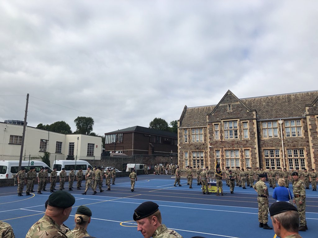 BrstlArmyCadets's tweet photo. The companies preparing for the prize giving parade. https://t.co/bozCyyDT0t