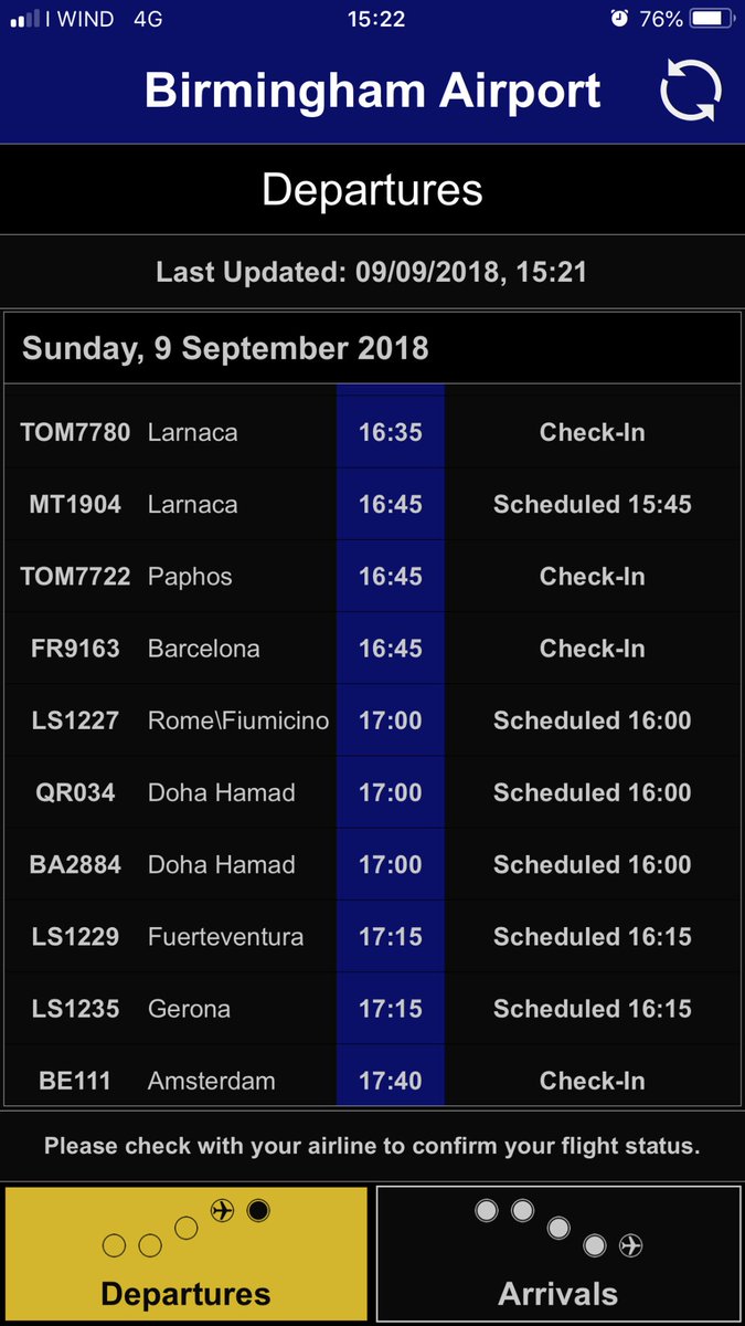 jmort70's tweet photo. @jet2tweets Again scheduled flight to leave BHX @ 16h for FCO is again showing departure at 17h - this was the same last week ?! What the delay AGAIN ? https://t.co/rmQsij71vb