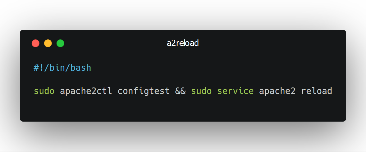 Cifro's tweet photo. I'm too lazy to type linux commands when I'm doing devops stuff. So I created for myself these little shell helpers... a2reload, a2restart, a2test, a2buddy...
#apache #linux #devops https://t.co/44Zi6EhfqJ