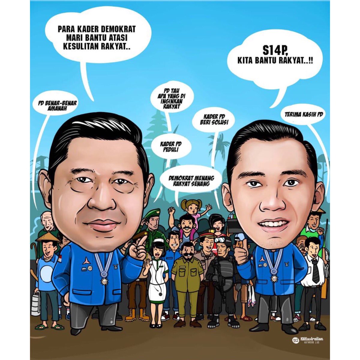 Edhie_Baskoro's tweet photo. My #1 Komandan “Pepo” @SBYudhoyono . Keep Smiling and Lead Us to the Greatness with your Wisdom. Dirgahayu Partai Demokrat @PDemokrat @FPD_DPR . #StriveForGreatness #DemokratPeduliBeriSolusi #PDS14P #DemokratMenangRakyatSenang #NasionalisReligius #DemokratForAll https://t.co/99bWXq9GdA