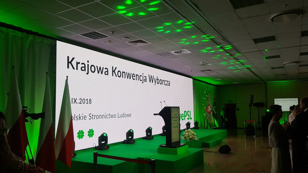 SylwiaBetkowska's tweet photo. Zaczynamy❗🍀💪 #KrajowaKonwencjaWyborcza @nowePSL @motykamilosz @pkgrabowski https://t.co/t3NnUq5u9P