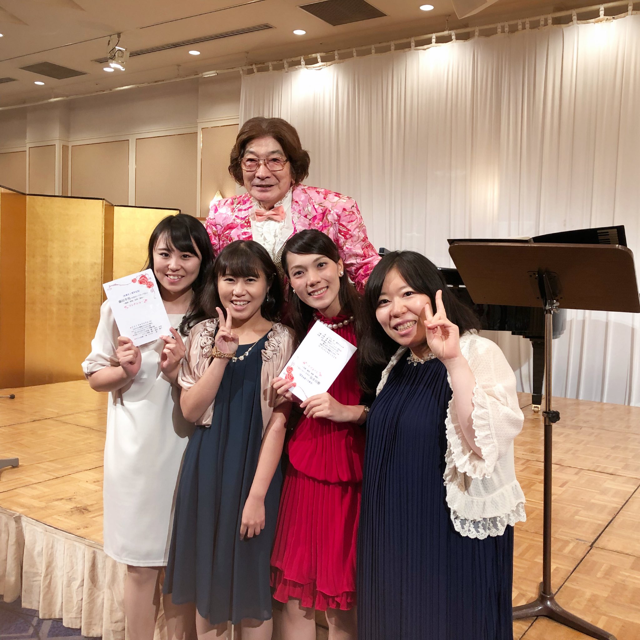 Melcet クラリネットアンサンブル 9 9 日 藤田幸男 先生 生誕81周年記念 ランチショー 終始温かい雰囲気で無事に終演いたしました 素敵な会にお招きいただき お誕生日をお祝いでき大変光栄でした 藤田先生のようにいつまでも元気に楽しく音楽活動