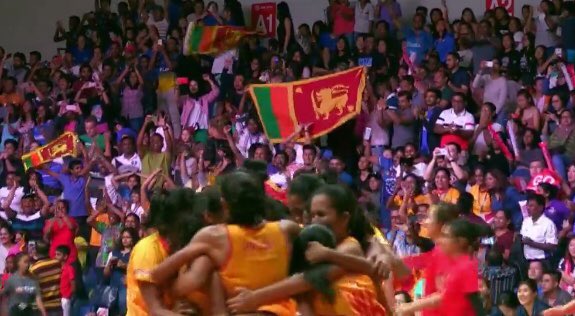 AzzamAmeen's tweet photo. CHAMPIONS !!! Sri Lanka beat Singapore 69-50 to win the Asian Netball Championship 2018 #lka #SriLanka, 5th time Sri Lanka won the Asian Netball Championship https://t.co/vbP9avCsYc
