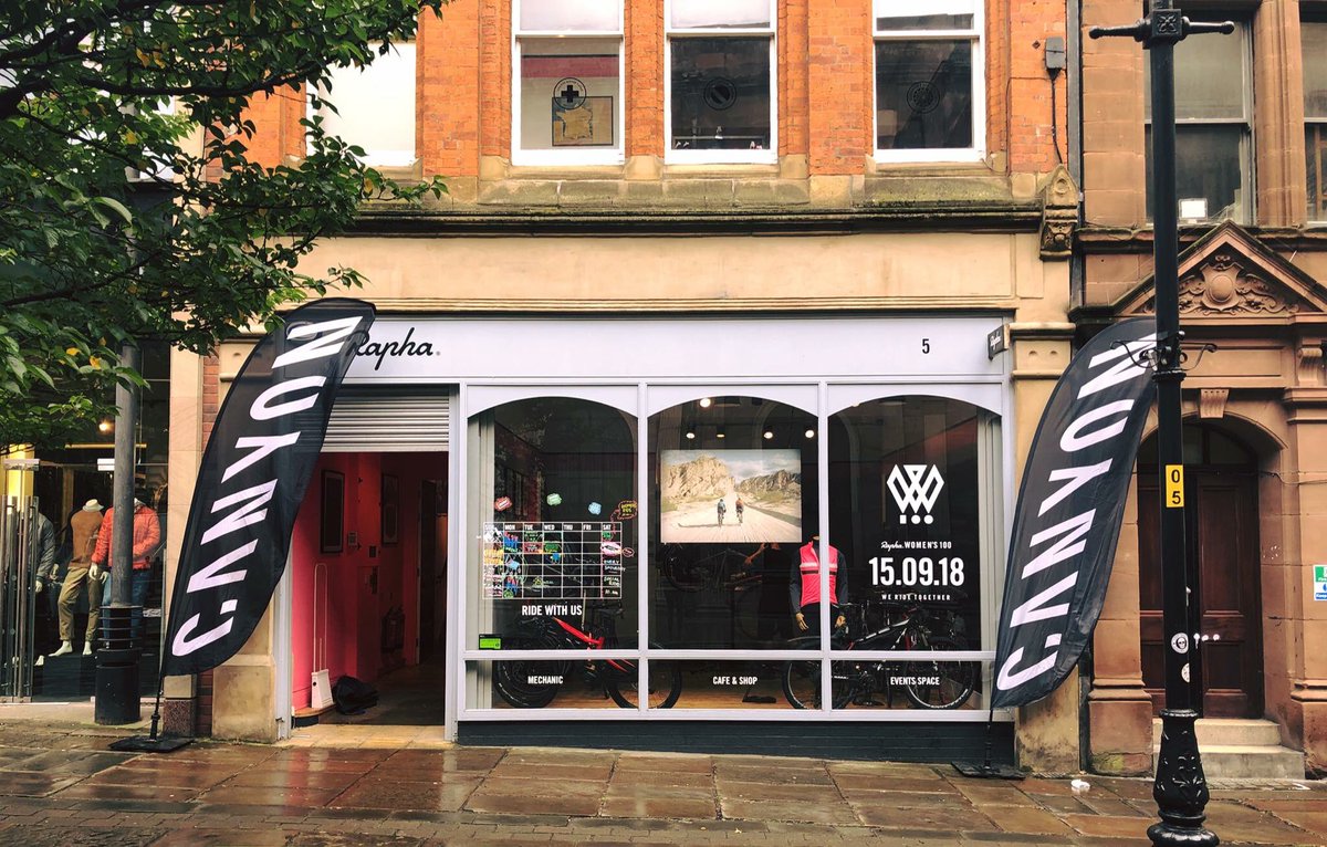 CanyonUK's tweet photo. FINAL DAY
Come along for our Tour of Britain party and check out some of our latest #bikes at #RaphaManchester! https://t.co/vftz1PjqLZ