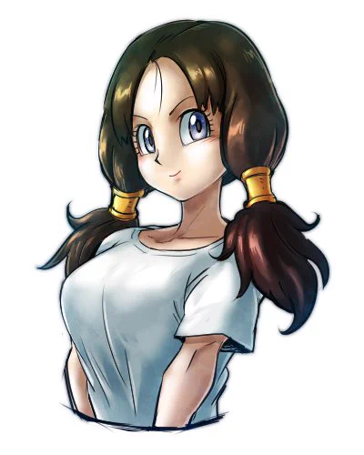('-`).。oO(サンズ強み…) #ドラゴンボール #ビーデル 