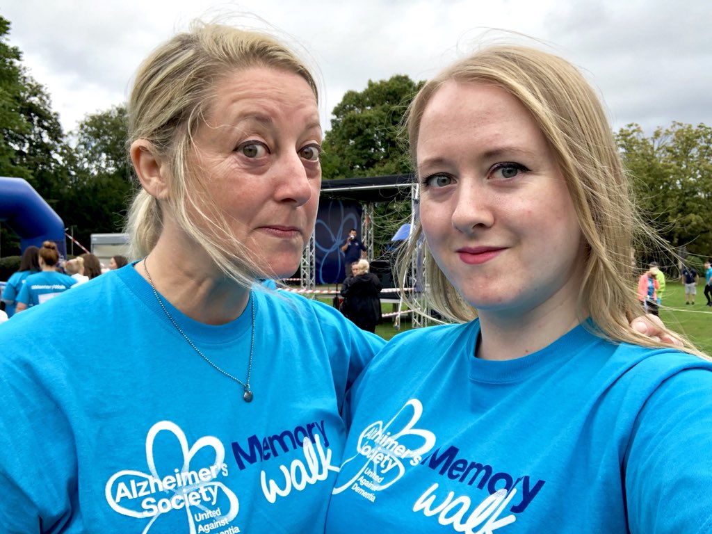 Just about to start the #MemoryWalk for <a href="/alzheimerssoc/">Alzheimer's Society</a> with my mum in memory of my Grandma Kate 💗 🏃‍♀️ 💪 #Croxteth #liverpool