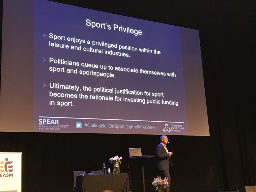 ProfMikeWeed's tweet photo. #CallingBullOnSport #EASM2018 T+1day.
Thank you so much to the #Malmo @EASM2018 organisers for inviting me, and for generating great engagement throughout the conference.
It was a privilege to be given permission to critique and challenge in the concluding session. https://t.co/egu2i6VNdj