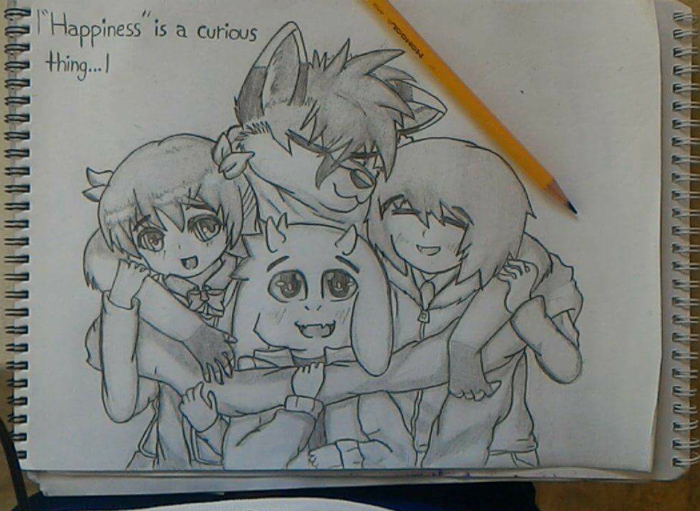 golden_graham's tweet photo. I do not own the art. I just sketch it in my own style. The original is from Kagerou project😄 https://t.co/sj2OwQWiMr