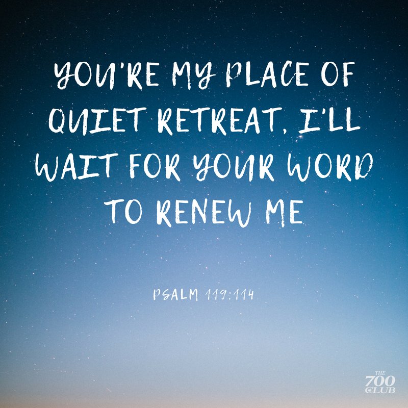 700club's tweet photo. Let His Word renew you this morning. https://t.co/OpbIccn9Mt