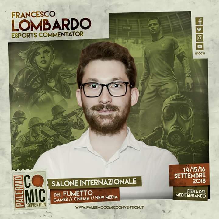 DeugemoTwo's tweet photo. Il 16 settembre, tra una settimana, sarò ospite del #PalermoComiCon per seguire i tornei e partecipare alle attività sul palco: vi aspetto!
#TeamDeugemo https://t.co/L0AMA8LPUm
