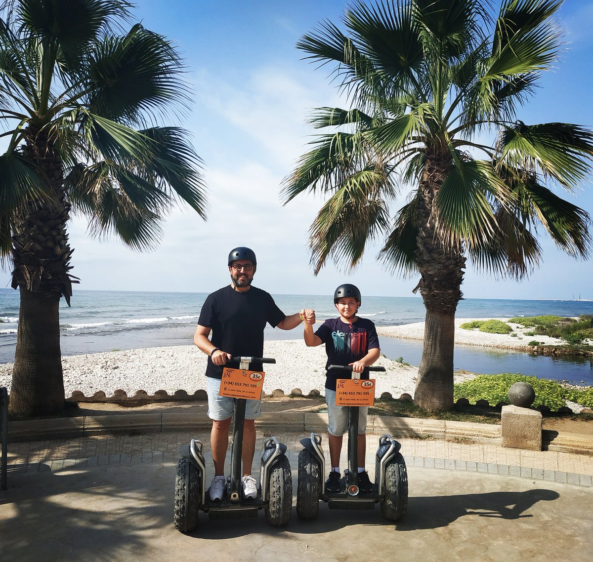 ¡Qué mejor manera de terminar la semana que con estas vistas y gente tan maravillosa! Disfrutando de las últimas semanas de verano sobre ruedas💨🌴☀️

#sitges #segwaytour #segwaysitges #weekend #sundaymood