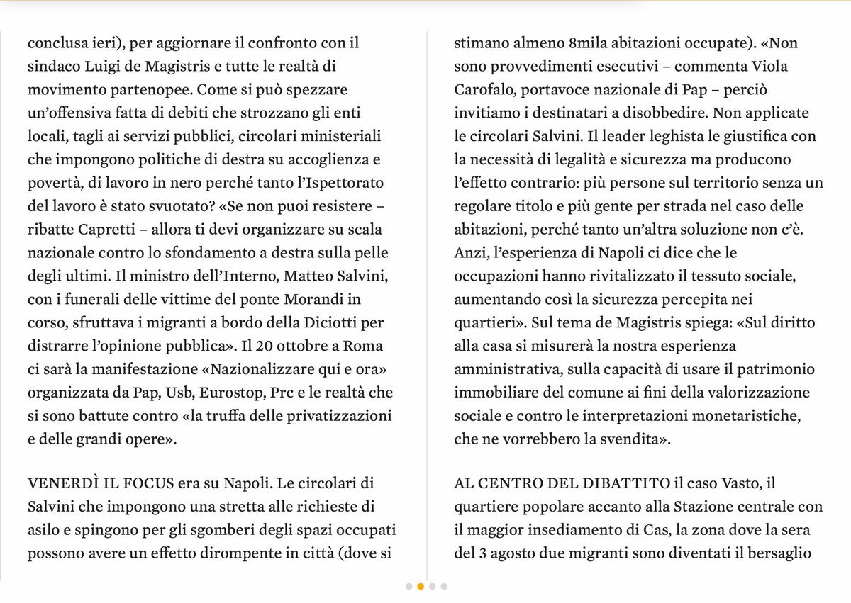 potere_alpopolo's tweet photo. "Mentre la sinistra tradizionale affonda, punita per la guerra che ha condotto contro le classi popolari, crescono i consensi per nuove forze capaci di farla finita con compatibilità, moderazione, appoggio al neoliberismo"

📰 Su @ilmanifesto di oggi

https://t.co/Ylyq3UNeHn https://t.co/Lc5WIE5SLs