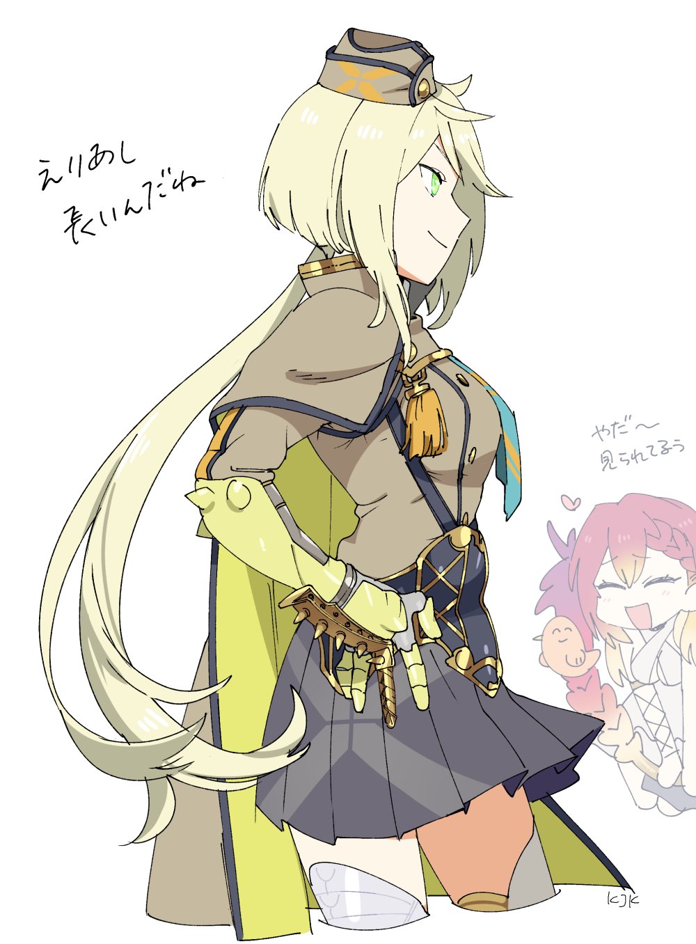 いちじく キンポウゲの髪型について フラワーナイトガール 花騎士 T Co R5lfc4sc3b Twitter