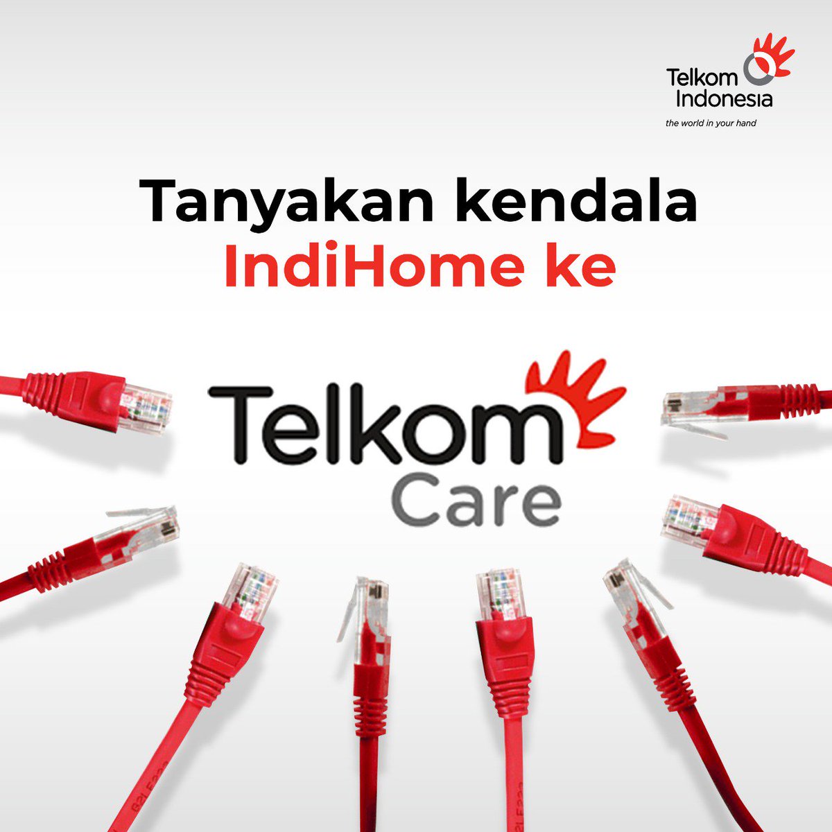Sobat punya pertanyaan seputar layanan IndiHome? Langsung sampaikan pertanyaan Sobat dengan mengirimkan DM melalui akun twitter <a href="/TelkomCare/">vil</a>