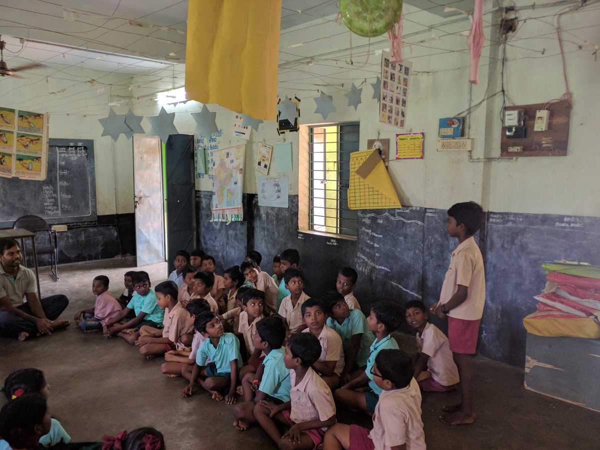 colouringlives's tweet photo. @colouringlives team visited Athupakkam primary school. Students listed their needs and small things like chess boards, shoes and skipping ropes make them happy to come to school everyday. The HM had short &amp; long term goals listed in the classroom. #ngo #education #coloringlives https://t.co/3yNAtNqYZw